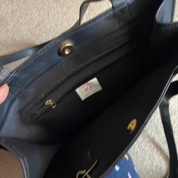 Leather tote - Picture 3 of 7